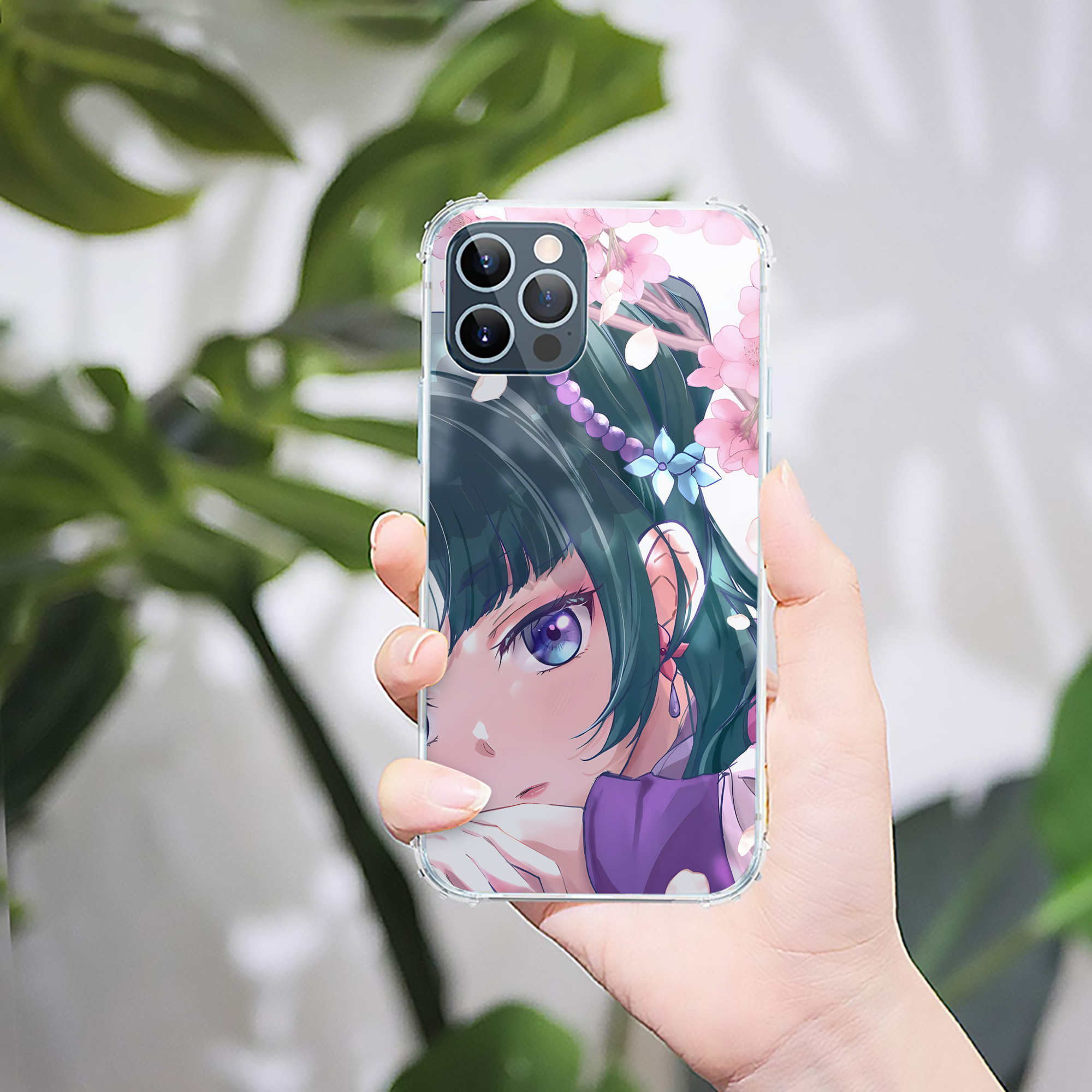 （画像用） 薬屋のひとりごと The Apothecary Diaries 【iPhone 12シリーズ対応】透明スマホケース（クリアソフトケース）